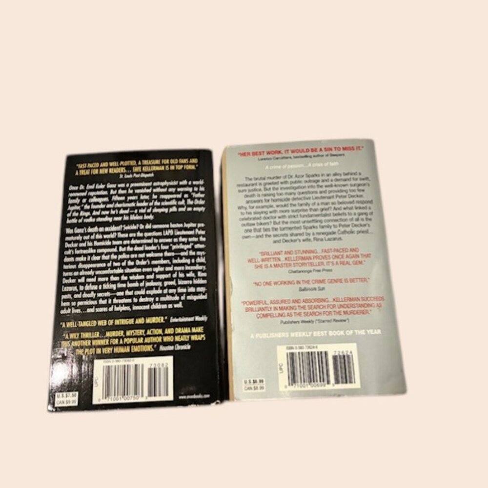 2 Faye Kellerman Pocket Books Early - Picture 4 of 4